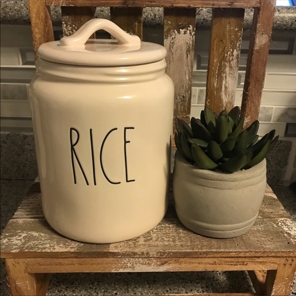 Other - Rae Dunn RICE Canister